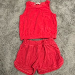H&M 2 piece terry set